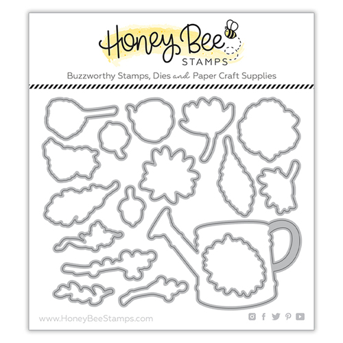 Honey Bee Garden Harvest Florals Honey Cuts Die