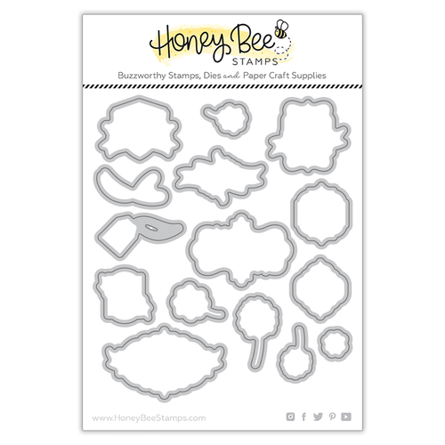 Honey Bee Love & Luck Potion Labels Honey Cuts Die