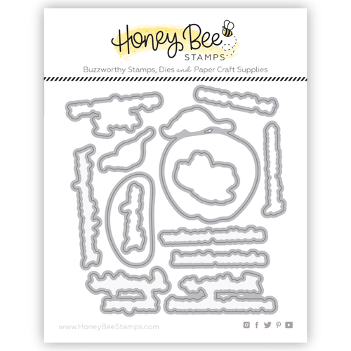 Honey Bee Awesome To The Core Honey Cuts Die