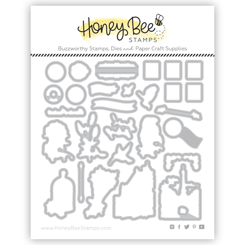 Honey Bee Postmarked - Honey Cuts Die