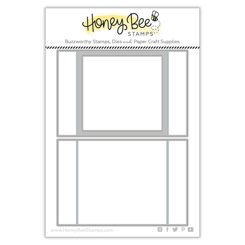 Honey Bee A2 Scene Builder Card Base Honey Cuts Die