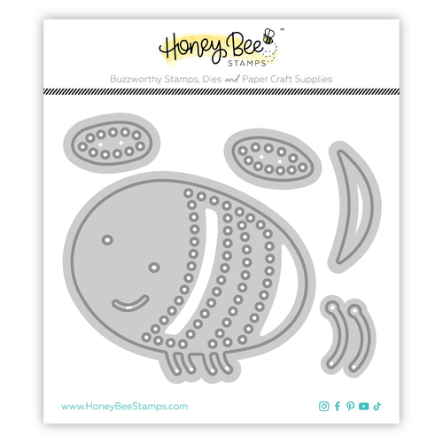 Honey Bee In Stitches: Bee Honey Cuts Die