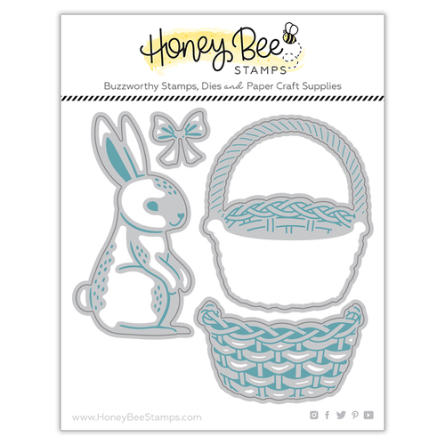 Honey Bee Bunny Basket Die