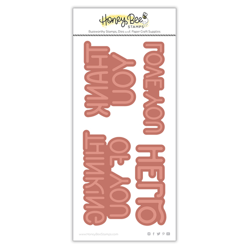 Honey Bee Fall Foliage Sentiments Hot Foil Plate