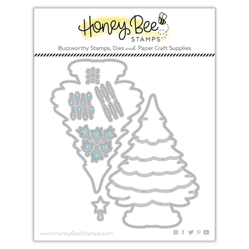 Honey Bee Grandma's Christmas Tree Die 
