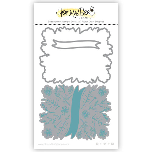Honey Bee Impressions- Bountiful Banner  Honey Cuts Plate & Die