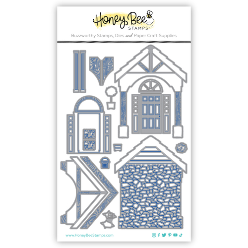 Honey Bee Lovely Layers- Front Porch Honey Cuts Die