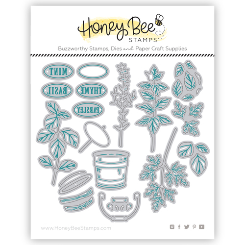Honey Bee Lovely Layers- Herb Garden - Honey Cuts Die