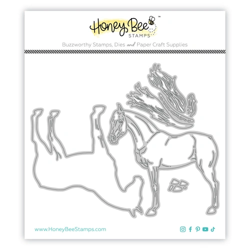 Honey Bee Lovely Layers Horse Honey Cuts Die