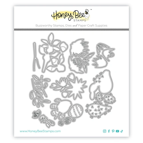 Honey Bee Lovely Layers Mini Desert Blooms Honey Cuts Die