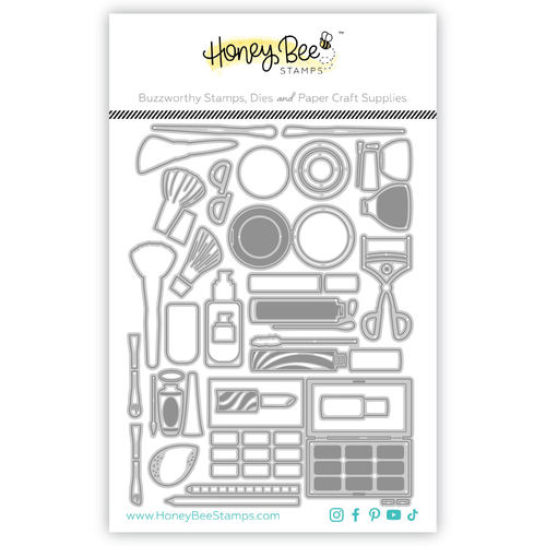 Honey Bee Lovely Layers: Zipper Bag - Makeup Add-On  Honey Cuts Die
