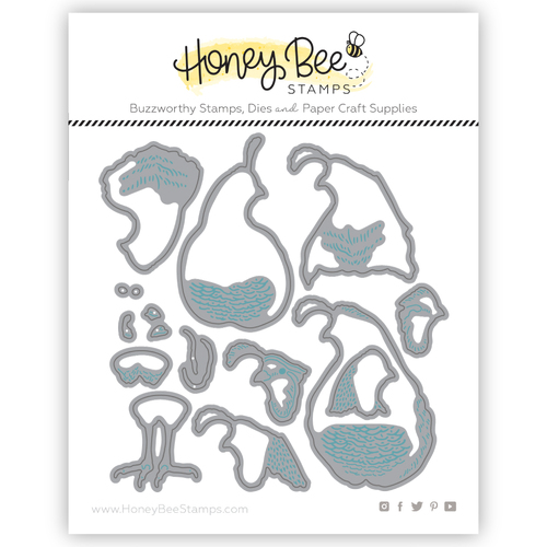 Honey Bee Lovely Layers- Quails Honey Cuts Die