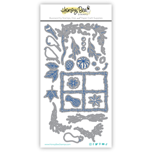 Honey Bee Lovely Layers- Seasonal Frame Honey Cuts Die