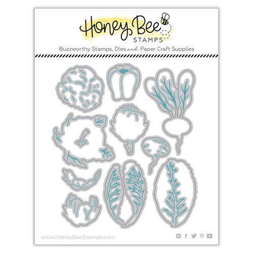 Honey Bee Lovely Layers- Garden Veggies Die