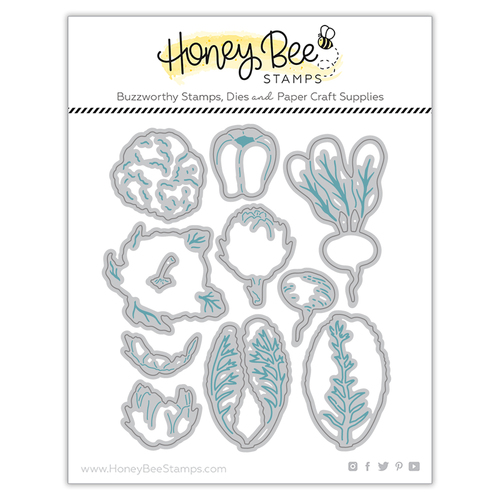 Honey Bee Lovely Layers: Garden Veggies Die