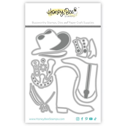 Honey Bee Lovely Layers Western Wear Honey Cuts Die