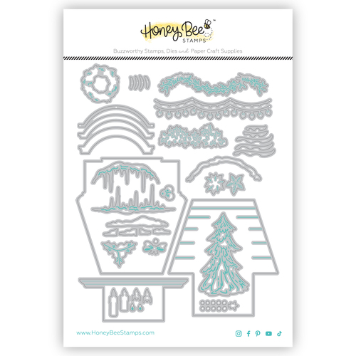 Honey Bee Lovely Layers- Window - Holiday Add-On Honey Cuts