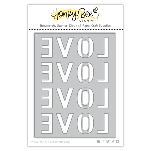 Honey Bee Love A2 Cover Plate Honey Cuts Die