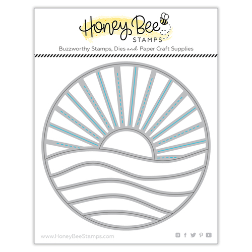 Honey Bee Ocean Circlescape Honey Cuts Die 