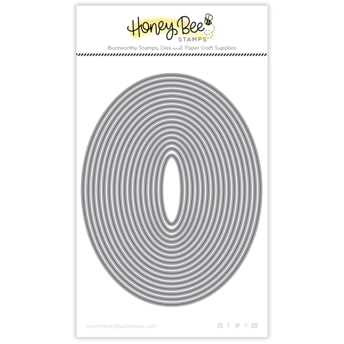 Honey Bee Sweet Stacks- Oval - Honey Cuts Die