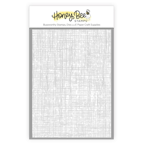 Honey Bee Burlap 3D Embossing Folder