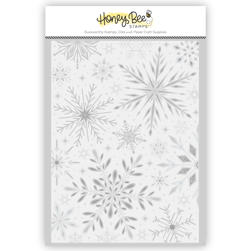 Honey Bee Snowflakes 3D Embossing Folder