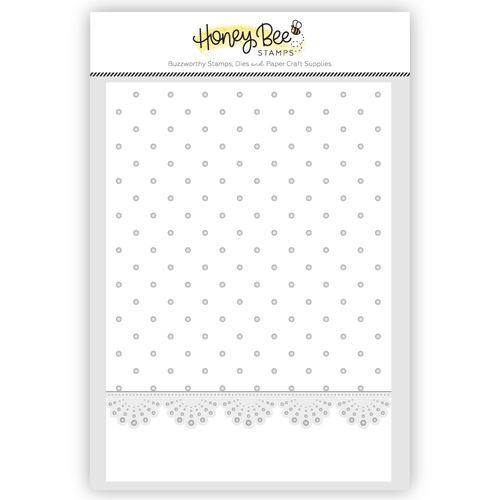 Honey Bee Eyelet Lace 3D Embossing Folder