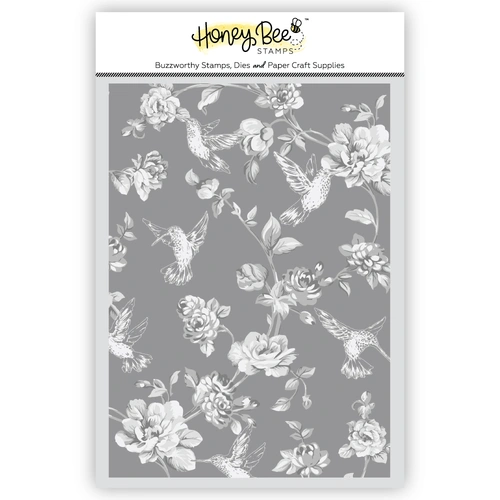 Honey Bee Chinoiserie - 3D Embossing Folder