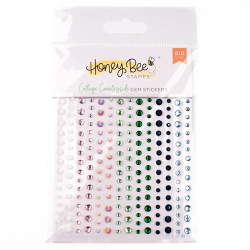 Honey Bee Cottage Countryside Gems Stickers 