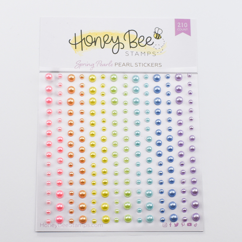 Honey Bee Spring Pearls Pearl Stickers