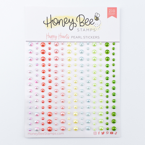 Honey Bee Happy Hearts Stickers