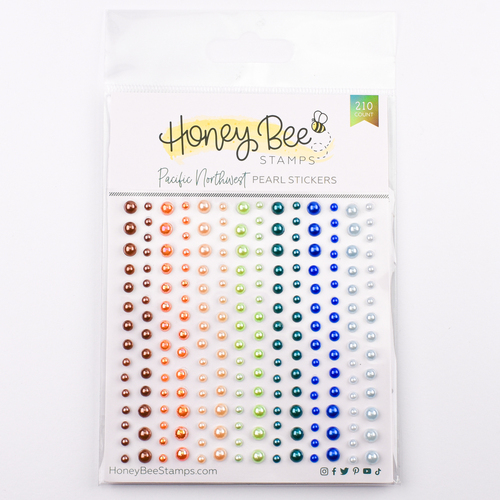 Honey Bee Pacific Northwest Pearls Pearl Stickers 
