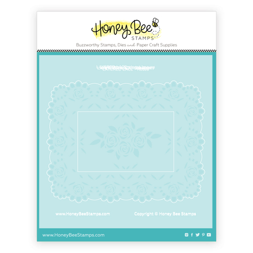 Honey Bee Layered Lace Layering Stencil Set