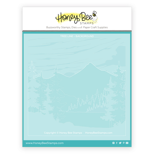 Honey Bee At The Lake Set Of 6 Layering Stencils