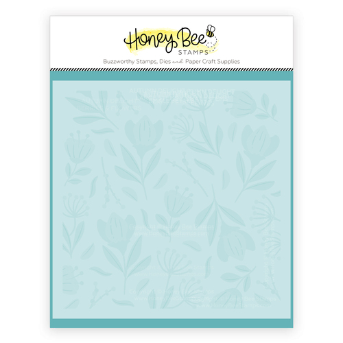 Honey Bee Autumn Delight - Set Of 6 Background Stencils