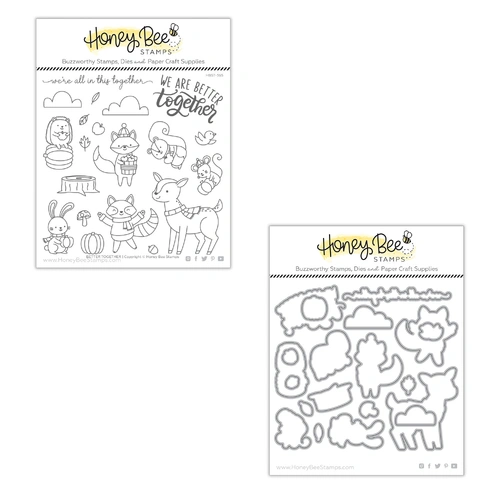 Honey Bee Better Together Stamp & Die Bundle