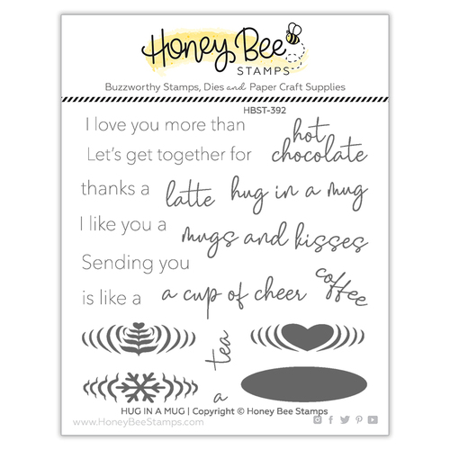 Honey Bee Hug In A Mug Stamp Set