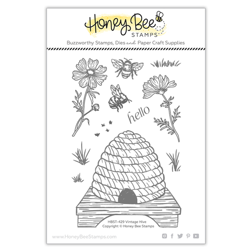 Honey Bee Vintage Hive Stamp Set