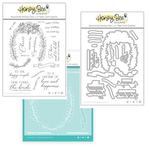 Honey Bee Perfect Day Stamp and Die Bundle