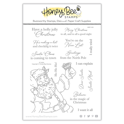 Honey Bee St. Nick Stamp Set