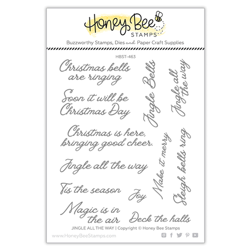 Honey Bee Jingle All The Way Stamp Set