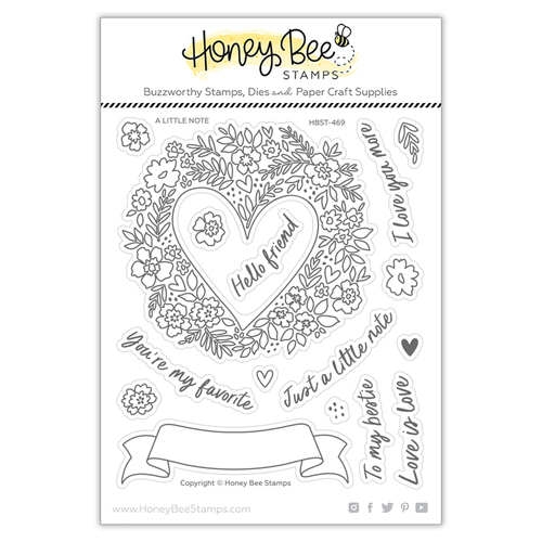 Honey Bee A Little Note Stamp Set