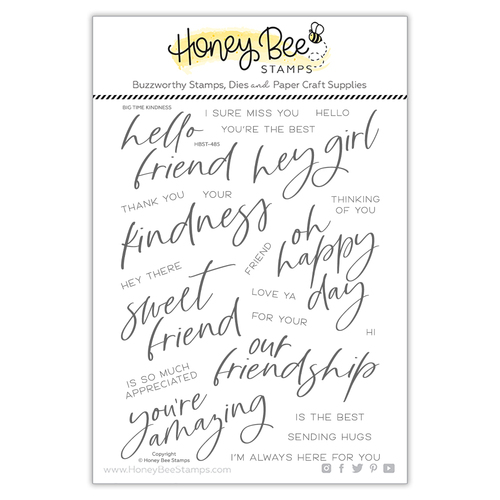 Honey Bee Big Time Kindness Stamp Set