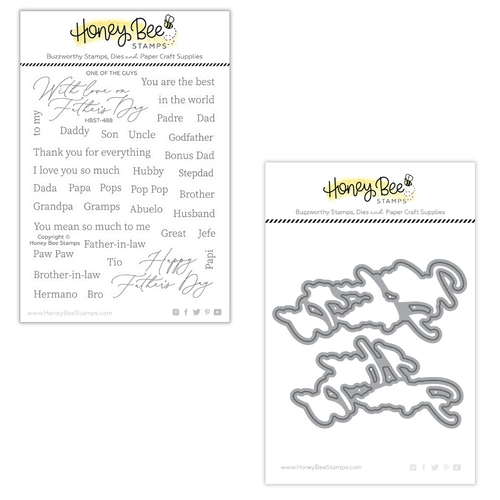 Honey Bee One Of The Guys Stamp and Die Bundle