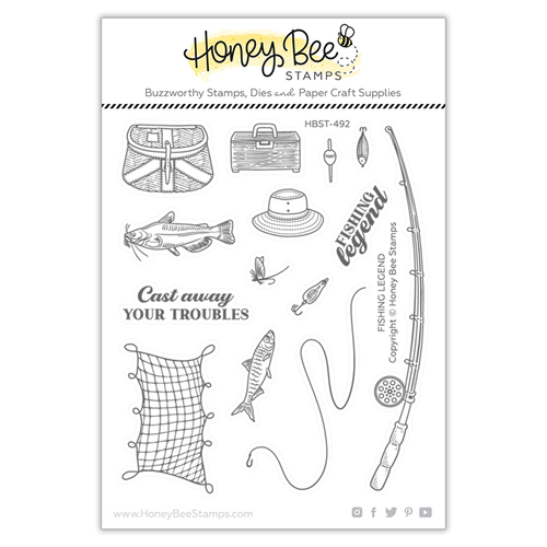Honey Bee Fishing Legend Stamp Set