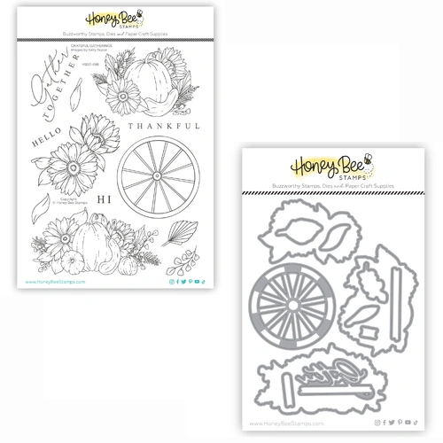 Honey Bee Grateful Gatherings Stamp & Die Bundle