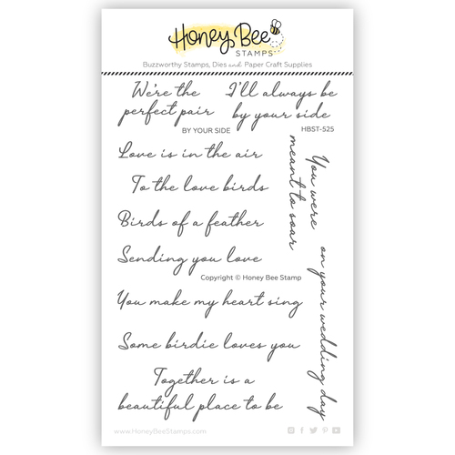 Honey Bee By Your Side 4x6 Stamp Set