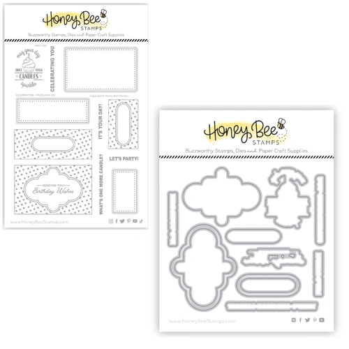 Honey Bee Celebration - VGCB Add-On Stamp & Die Bundle