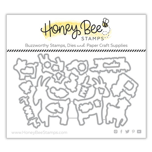 Honey Bee Way to Goat Honey Cuts Die