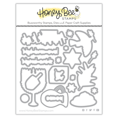 Honey Bee Happy Hanukkah Honey Cuts Die
